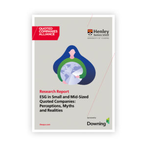 Research Report ESG in Small & Mid-Sized Quoted Companies - Perceptions, Myths and Realities
